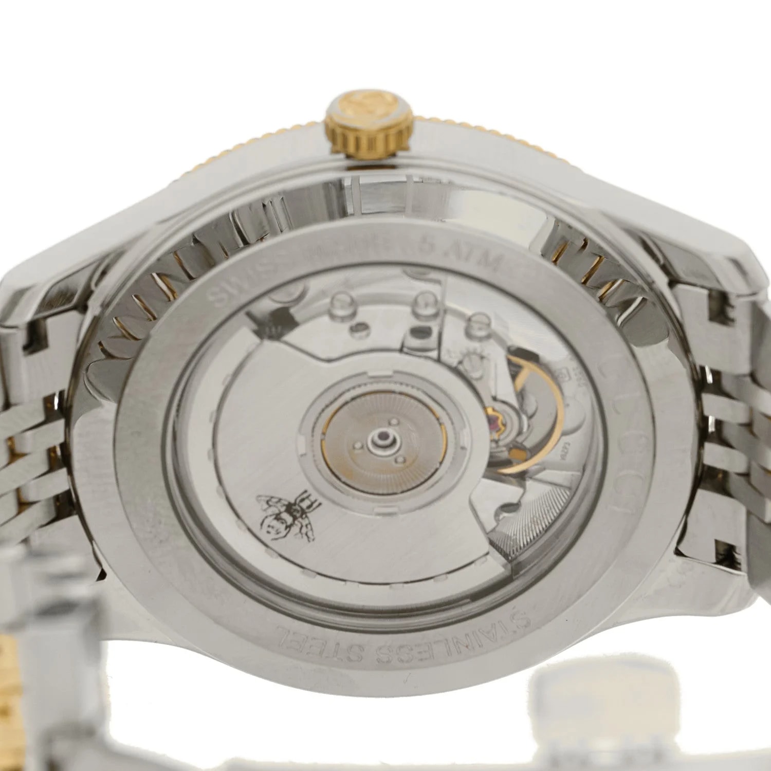 Stainless Steel 40mm G-Timeless Two Tone Charm Automatic 4