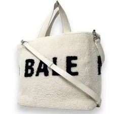 Balenciaga — Balenciaga Mouton Boa 2-Way — Handbag — resale