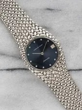 Audemars Piguet Cobra Ref 5403 70s Blue Diamond Dial Automatic 18K White 2