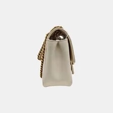 Auth Gucci GG Marmont Mini Chevron Chain Crossbody 3