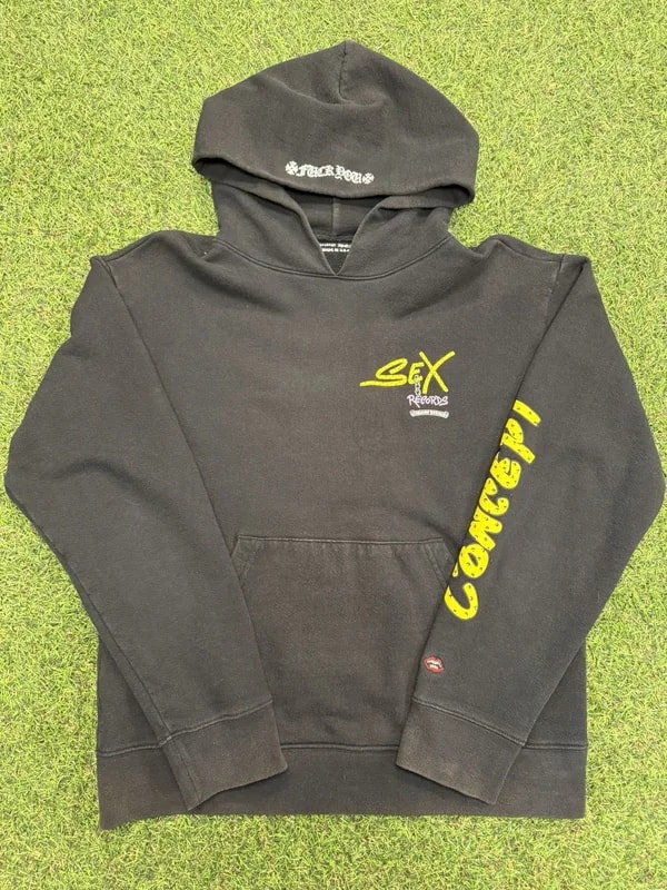 Chrome Hearts — Hearts Matty Boy Sex Records Concept Hoodie — Clothing — resale