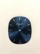 Patek Philippe — Patek Philippe Large Ellipse 18k Yellow Gold Blue Dial See Pics for Cond — Watch — resale