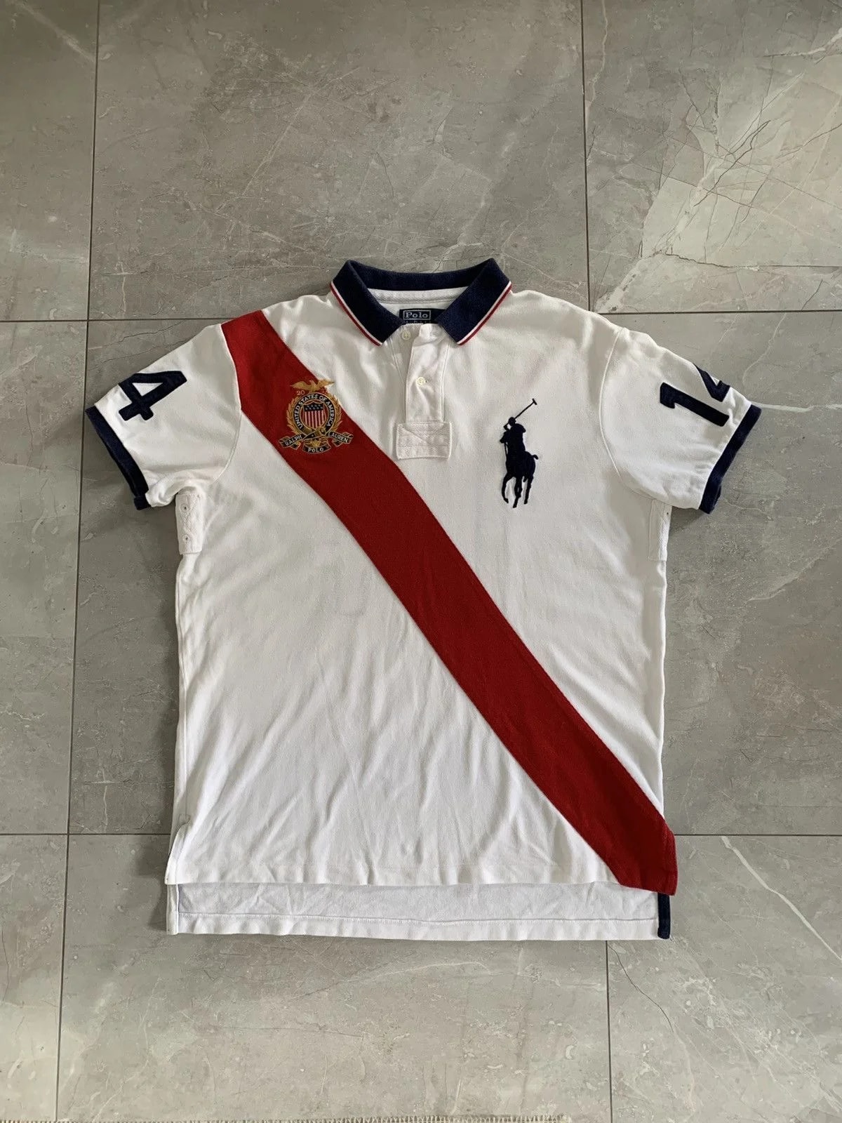 Polo Ralph Lauren — Polo Ralph Lauren Big Pony USA 14 Polo — streetwear — resale