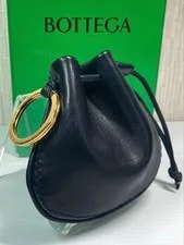 Bottega Veneta — Bottega Veneta Mini Pouch With Ring, Excellent Condition Japan — Handbag — resale