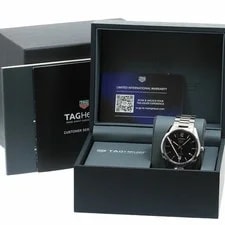 TAG Heuer Carrera Caliber 5 WBN2112-0 Automatic 39mm Box Papers Blue 3