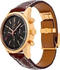 Breitling Classic RB0451 18k Rose Gold Black Dial 43mm Automatic 2