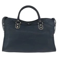 Balenciaga Classic Metallic Edge City 2way 115748 Auth 189070SM 2