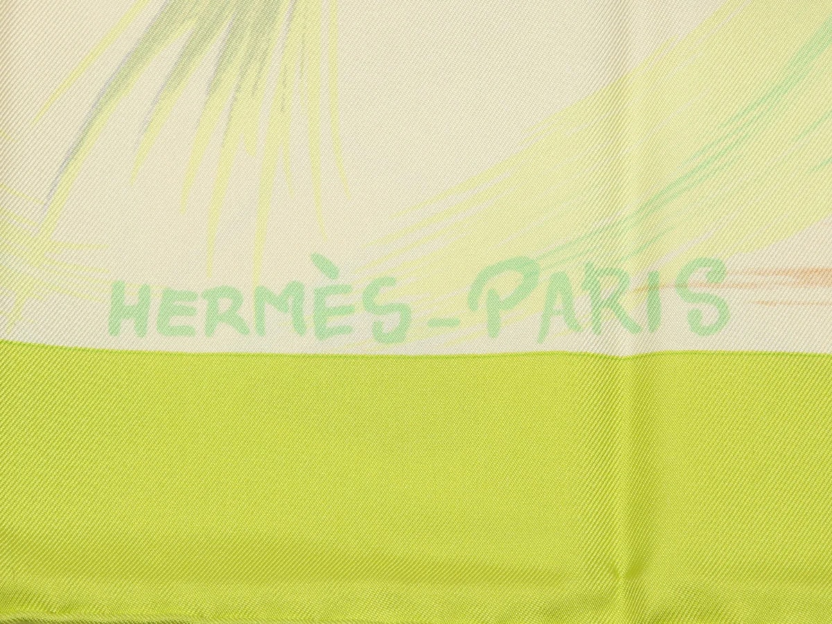 Hermès la Tour Eiffel S'envole Scarf 90cm 3