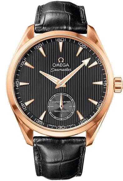 Worldofluxuryus — Omega Seamaster Aqua Terra 150m XXL Small Seconds 18K Rose Gold — Watch — resale
