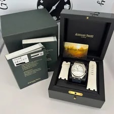 Audemars Piguet Royal Oak Offshore Diver 42mm White Dial Full Set 2