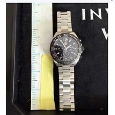 TAG Heuer — TAG Heuer Formula 1 Quartz Chronograph 43mm Black Dial Tachymeter 200m — Watch — resale