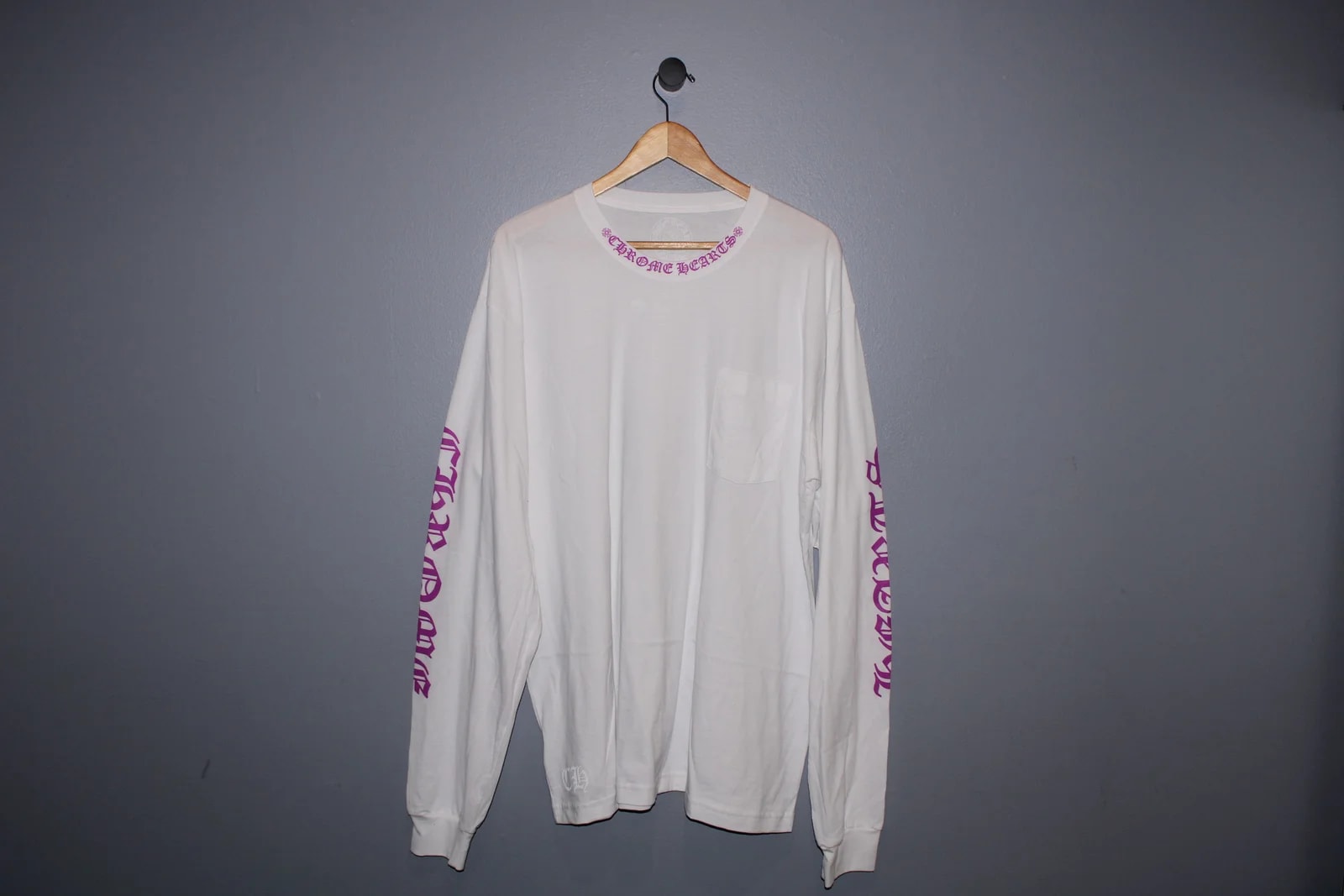 Chrome Hearts — Hearts / Neck Logo LS — streetwear — resale