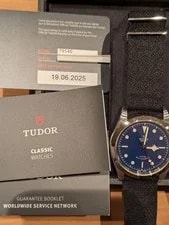 Tudor Black Bay 79540 41mm Automatic Blue Dial Stainless Steel Auth 3