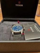 Tudor Black Bay 79540 41mm Automatic Blue Dial Stainless Steel Auth 4