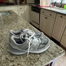 New Balance 990v5 Low Top Lace-Up Castlerock M990GL5 4