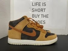 NIKE — Nike Dunk High Retro PRM Dark Russet DD1401-200 — Sneaker — resale