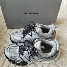Balenciaga Track Metallic Runner Shoes 45UK 12US 2