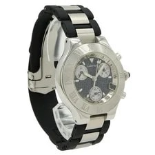 Cartier Must 21 Ventean Chronoscaph Chronograph SS Rubber 3
