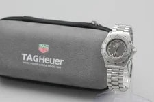 Tag Heuer — Near / Box TAG Heuer 3000 Professional 932.213 Gray Quartz 35mm — Watch — resale