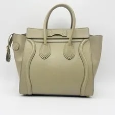 Celine Luggage Storage Greige From Japan 4