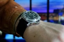 ’S SS Panerai Luminor Submersible 44mm Black Dial Automatic With B&P 4