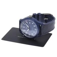 IWC — IWC Pilot's IW328101 41mm Ceramic Nylon Automatic Navy Dial Date #C111 — Watch — resale