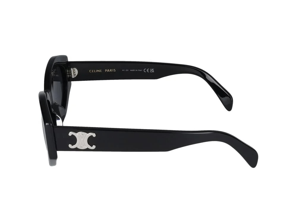 Celine Cl40238u Logo-Embellished Oval Sunglasses — Standard 2