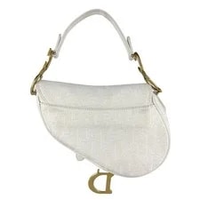 Dior Saddle White Gold Authentic 104832 3