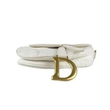 Dior Saddle White Gold Authentic 104832 4