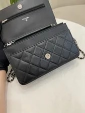 Chanel Wallet on Chain WOC Chain Flap Crossbody 3