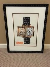 Jaeger-LeCoultre — Lithograph of Reverso Tourbillon Presented By Jaeger-LeCoultre By J Deleskiewicz — Watch — resale