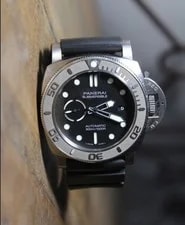 Panerai — Panerai 47mm Submersible Mike Horn Limited Edition - PAM00984/Orig Box 2 Straps — Watch — resale