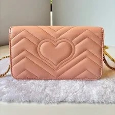 Gucci GG Marmont Soft Regular Matelasse Flap Chain Crossbody 2