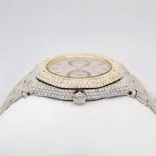 Audemars Piguet Royal Oak no.164 38mm T/T 18k Custom Diamond Band/bezel w.Box 3