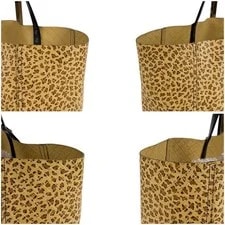 Bottega Veneta Intreccio Mirage Leopard Butterfly Charm 4