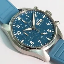 IWC Pilot IW388117 41mm Stainless Steel Blue #UW909 2