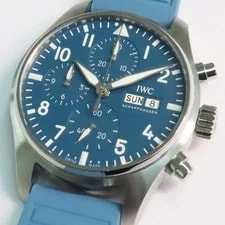 IWC Pilot IW388117 41mm Stainless Steel Blue #UW909 3
