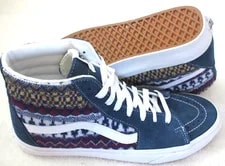 Vans Sk8-Hi Fair Isle Skate Shoes 2