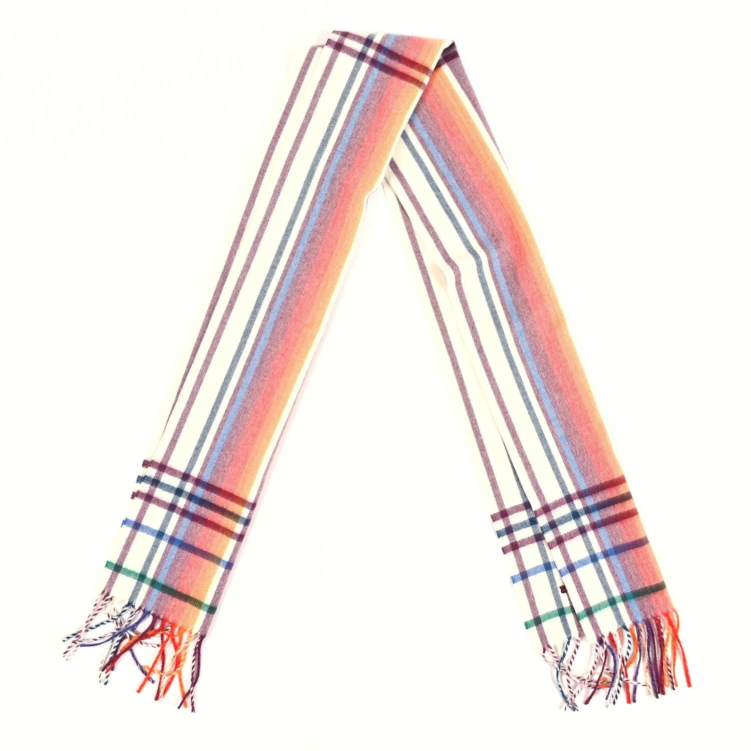 Sweet Love Fringe Scarf Mandarine 2