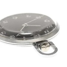 IWC Schaffhausen Pocket 797 Manual Wind SS Black Dial From Japan 4