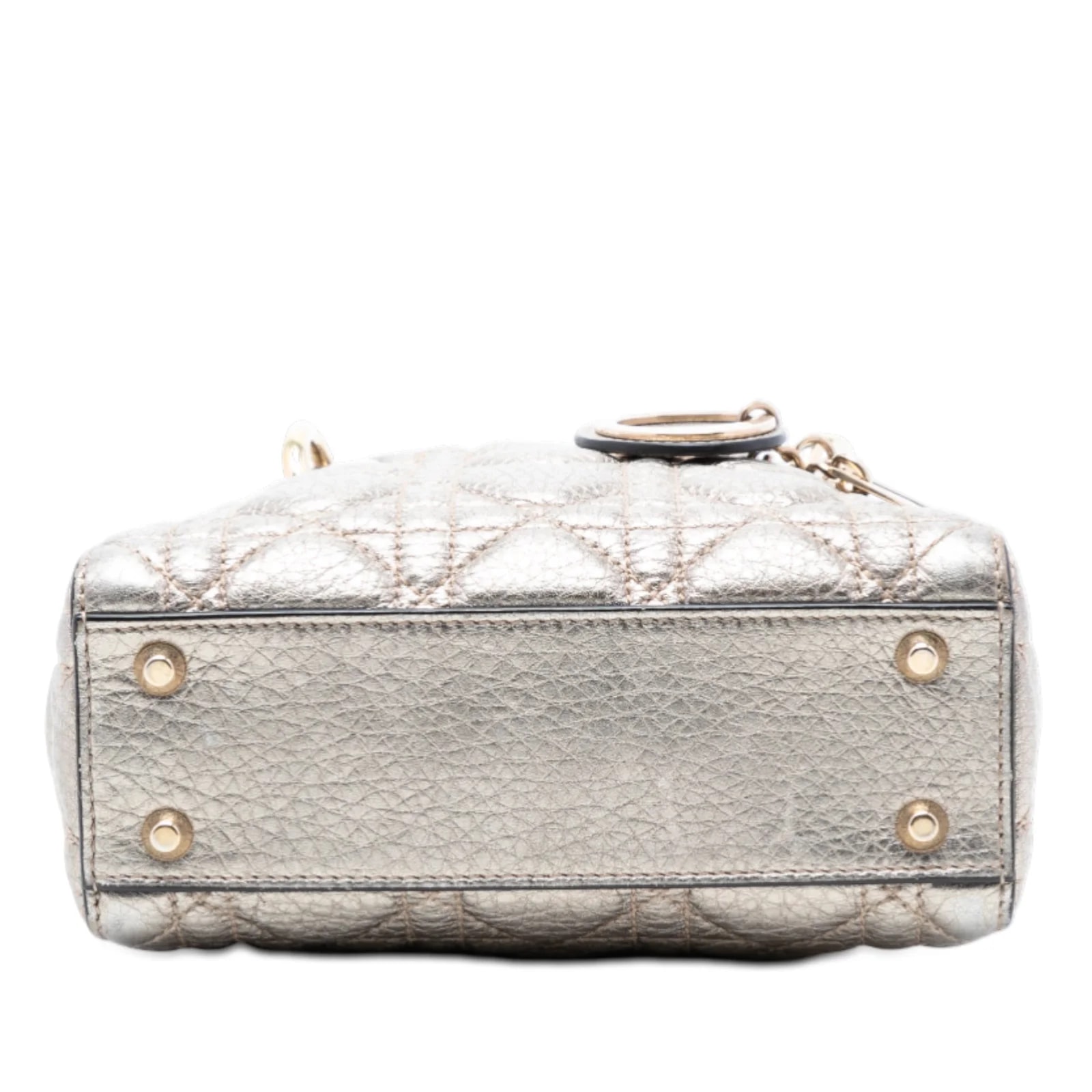 Mini Metallic Supple Lady Dior 3
