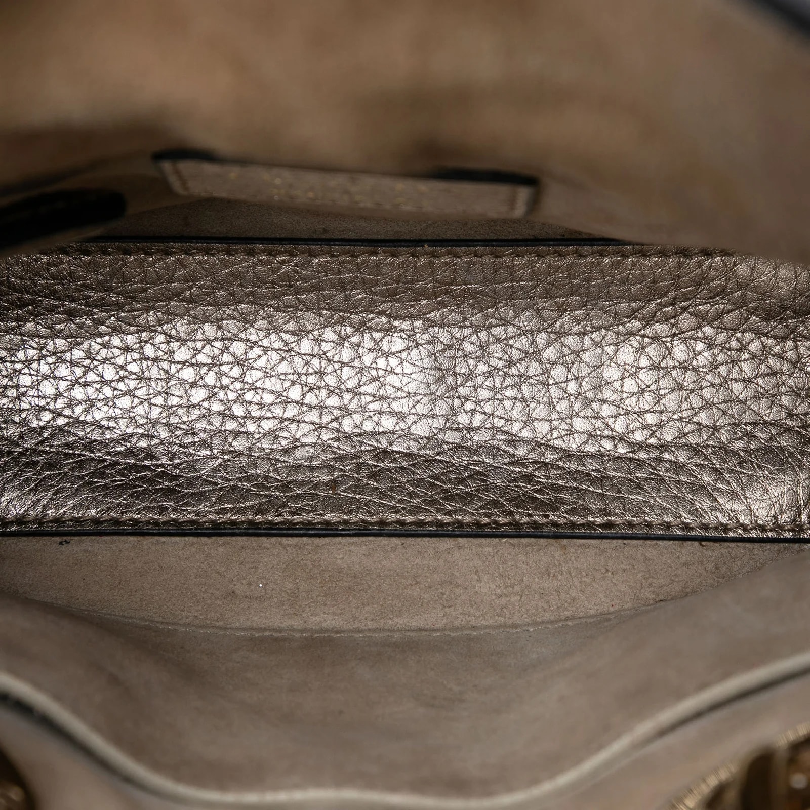 Mini Metallic Supple Lady Dior 4