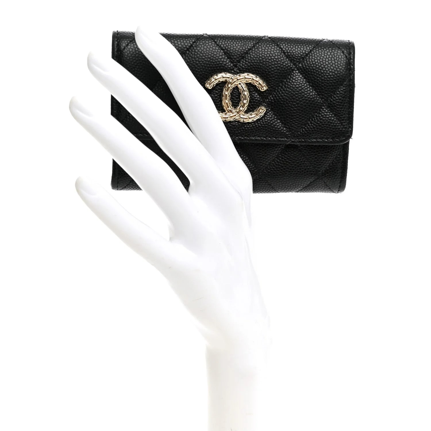 Textured CC Flap Card Holder 2