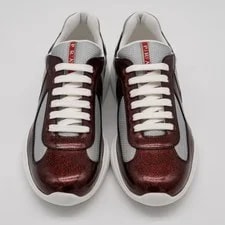 Prada America's Cup Fabric Glitter 9 US 3