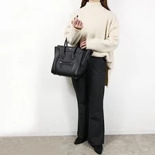 Celine Luggage Shopper Drummed Calf 167793DRU38NO 3