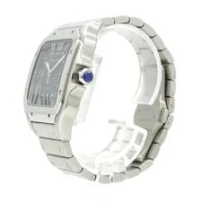 Cartier Santos de LM WSSA0030 37.0mm Blue Dial Automatic #OTW706 2