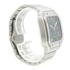 Cartier Santos de LM WSSA0030 37.0mm Blue Dial Automatic #OTW706 3