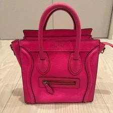 Celine — Celine Luggage Crossbody Shocking — Handbag — resale