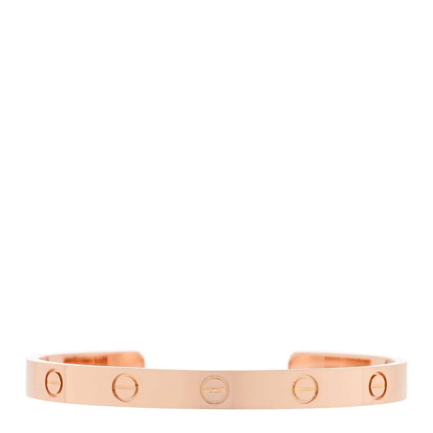 Cartier — 18K Love Cuff 17 — Jewelry — resale