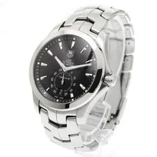 TAG Heuer Link Caliber 6 WJF211A.BA0570 39mm SS Black Dial Automatic Date #C551 2